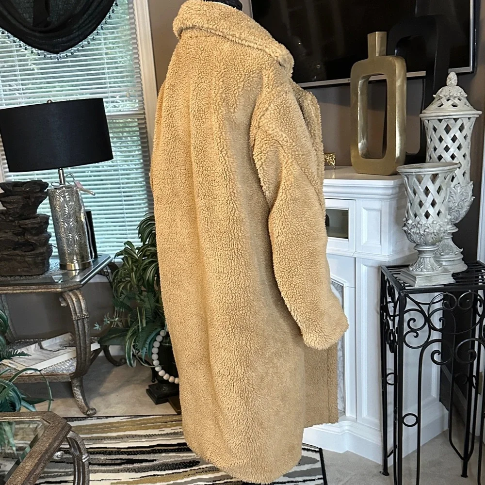 Fashion Nova Tan Trench Coat - Picture 7 of 7